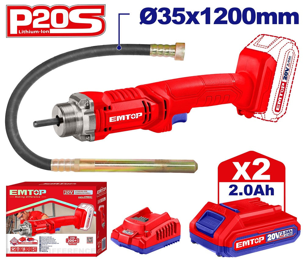 Cordless Concrete Vibrator