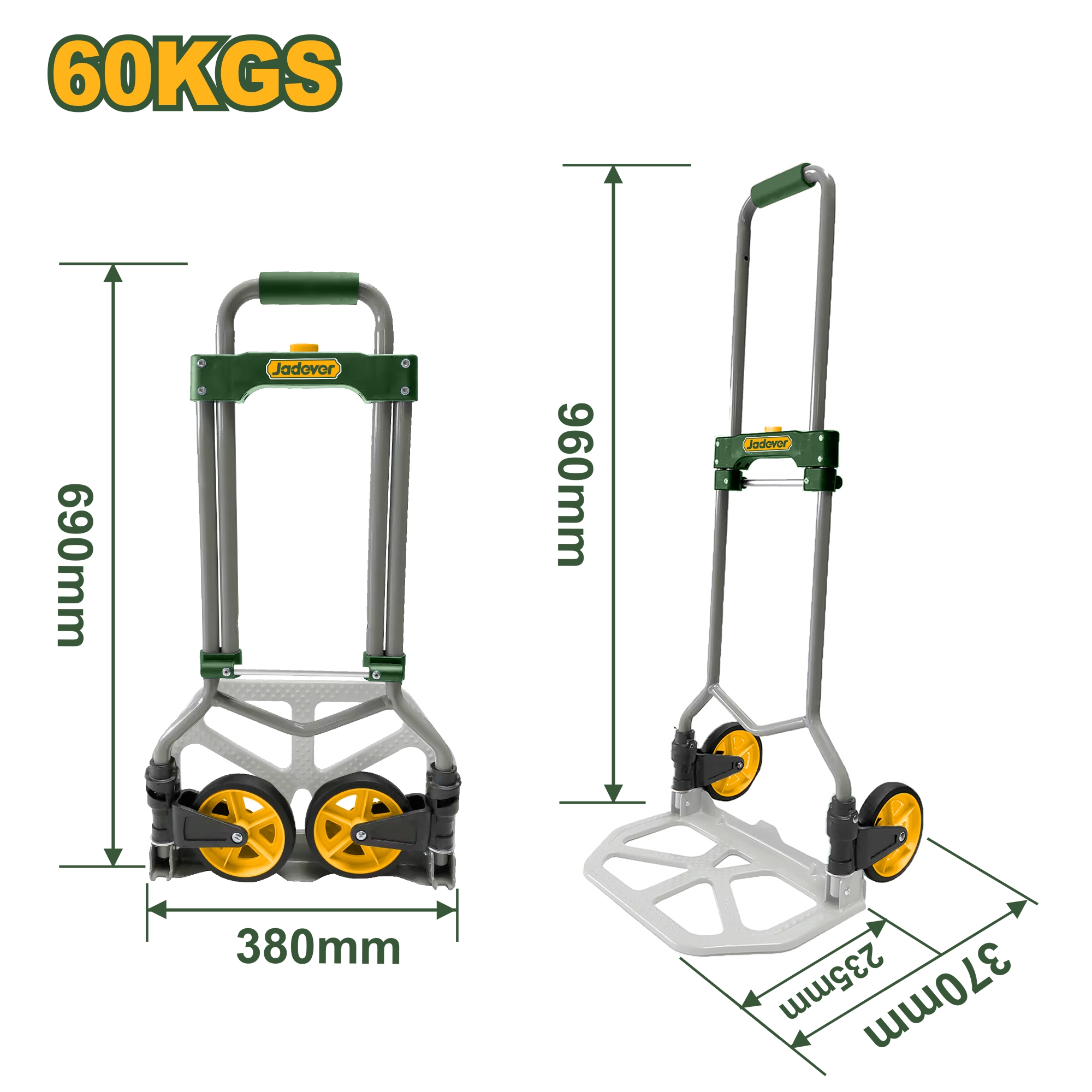 Foldable Hand Truck 60kg