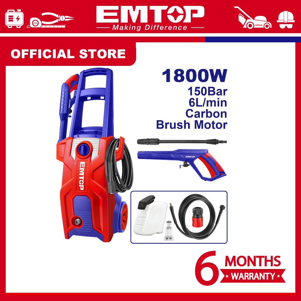 High Pressure Washer 1800W