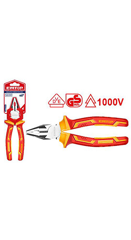 Insulated Combination Pliers 8"