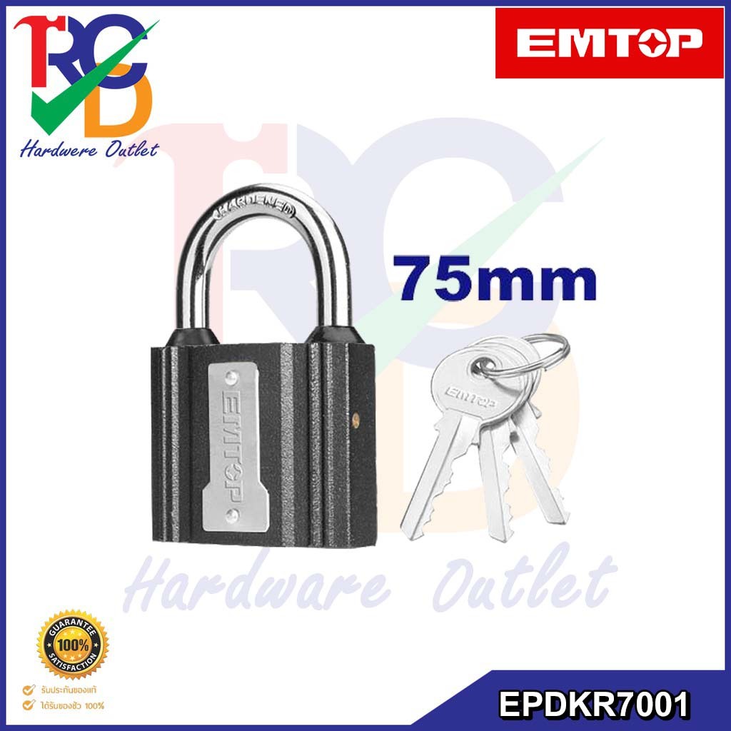 Iron Pad Lock 75mm