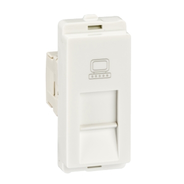 RJ45 CAT. 5e DATA SOUTLET SHUTTERED