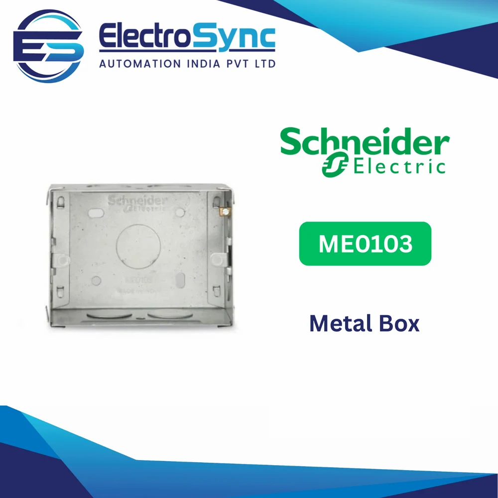 3 MODULE METAL BOX
