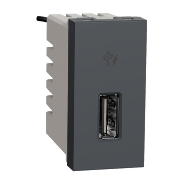 UNS21USB1P1M-GY 2.1A 5V USB CHARGE 1M