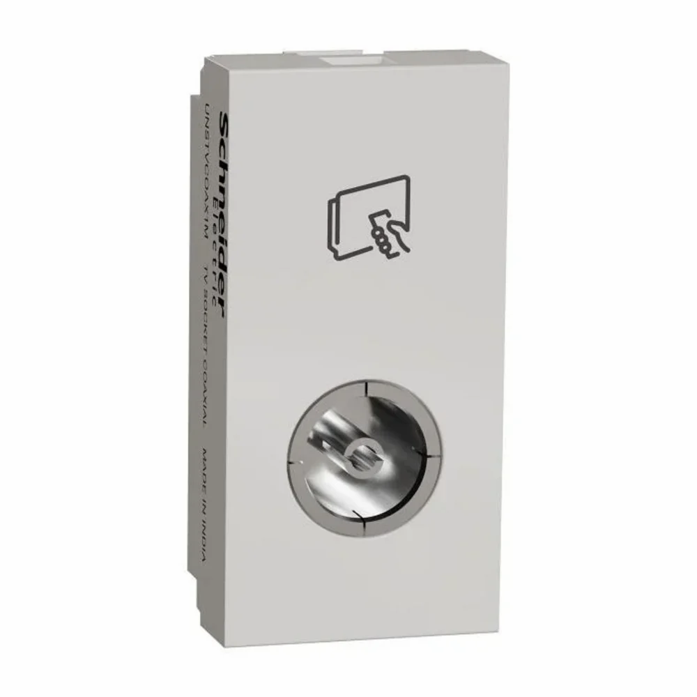 UNSTVCOAX1M-WE TV SOCKET COAXIAL WH