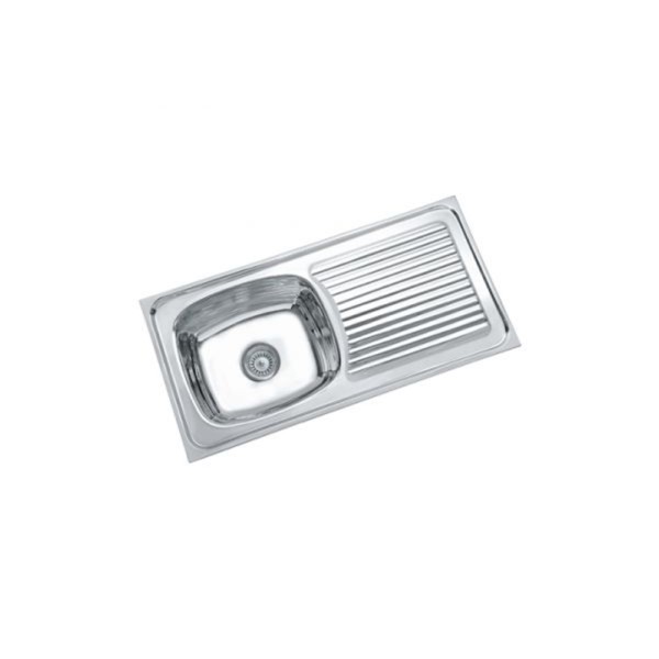 NEW CORAL 40x20 S BOWLDRAIN FOLDED GLOSS