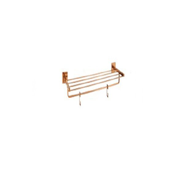 Sigma- Towel Rack- 600mm-D Rose Gold